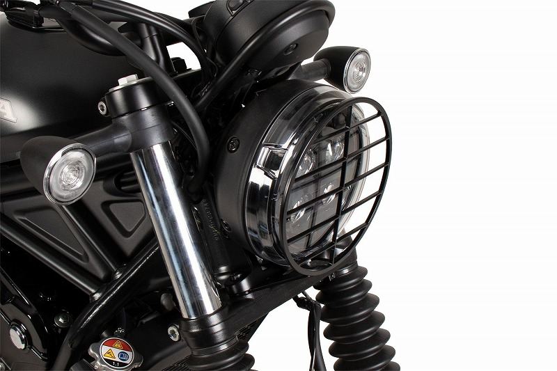 ヘッドライトガード ブラック CL250 CL500