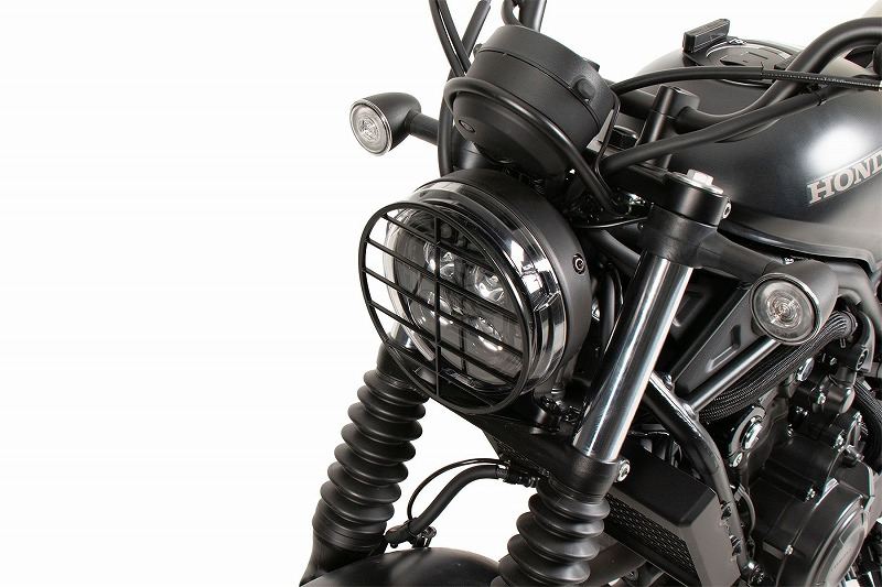 ヘッドライトガード ブラック CL250 CL500