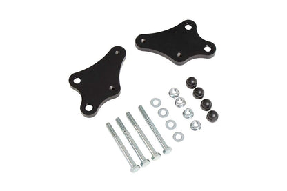 エンジンガード/タンクガード装着用アダプター ブラック XL750 トランザルプ