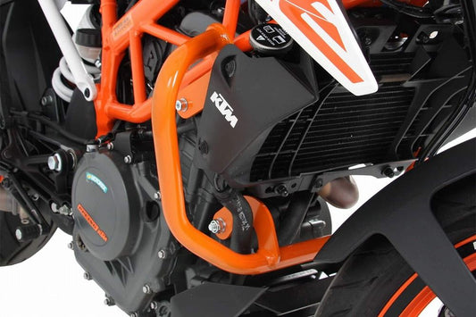 エンジンガード オレンジ 390デューク