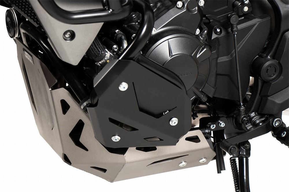 アディショナルエンジンプロテクションプレート ブラック 左右セット XL750 トランザルプ