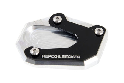 サイドスタンド エンラージメント シルバー/ブラック Vストローム800/DE