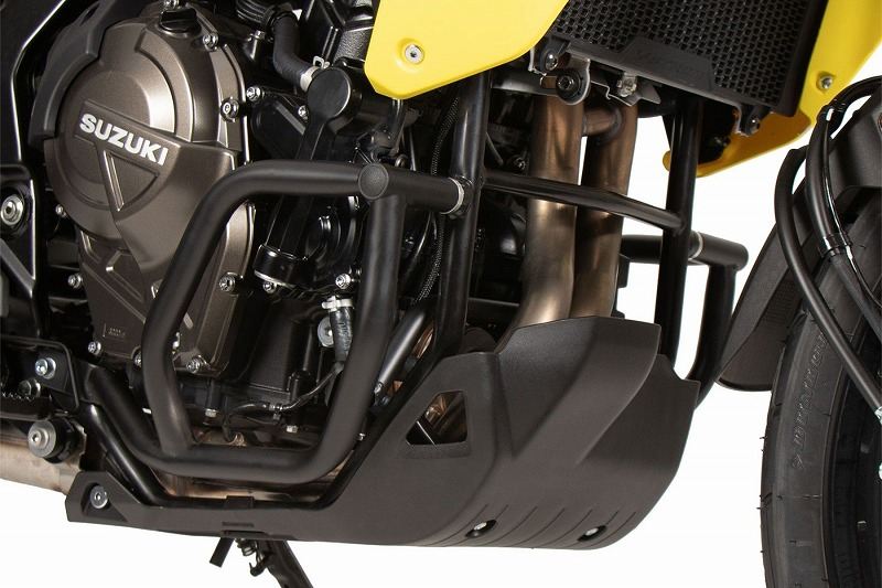 エンジンガード ブラック Vストローム800DE