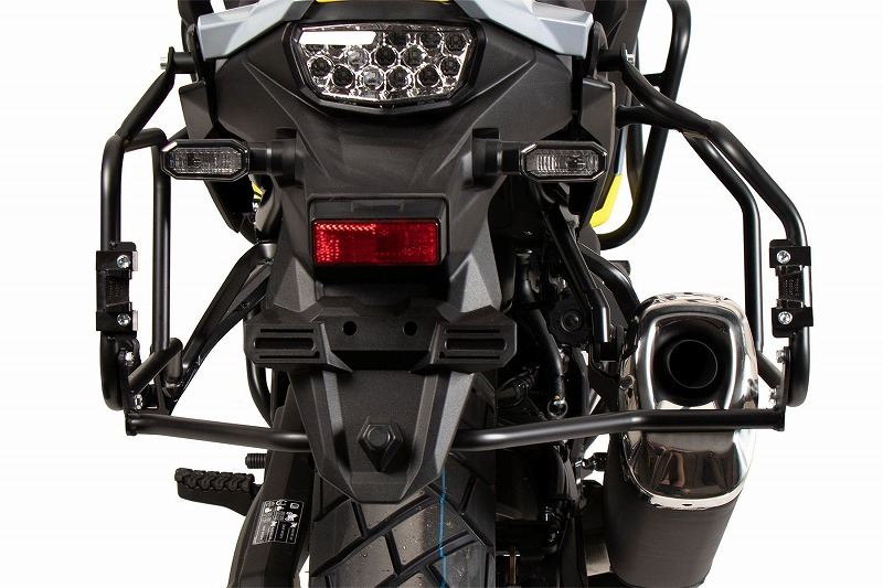 サイドキャリア カットアウトセット サイドケース エクスプローラー シルバー 37L/40L Vストローム800/DE