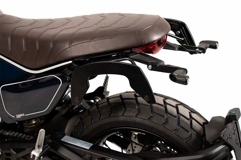 C-Bowサイドキャリア ブラック スクランブラー800