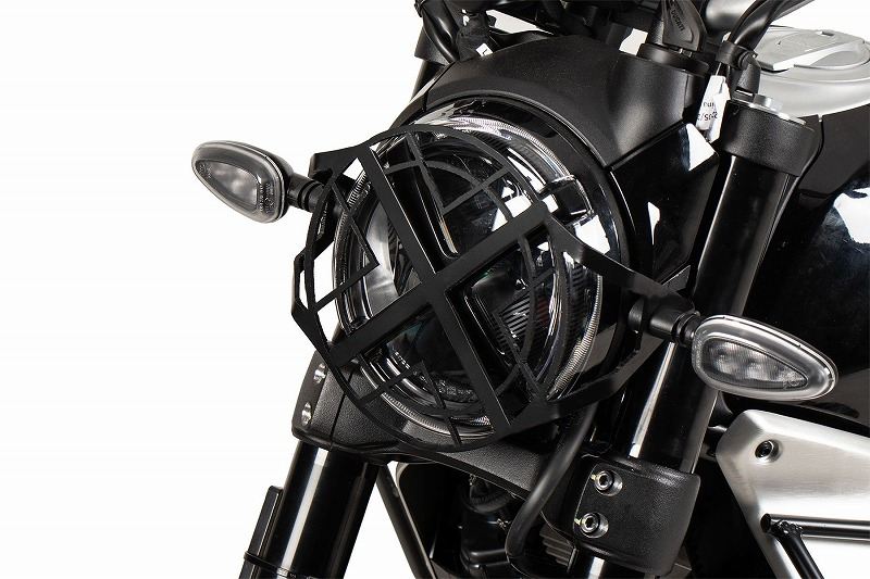 ヘッドライトガード ブラック スクランブラー800