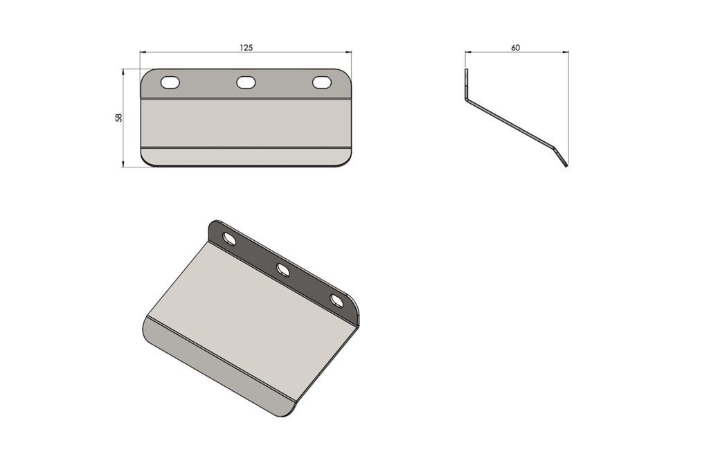 ヒートプロテクションプレート サイドキャリア用