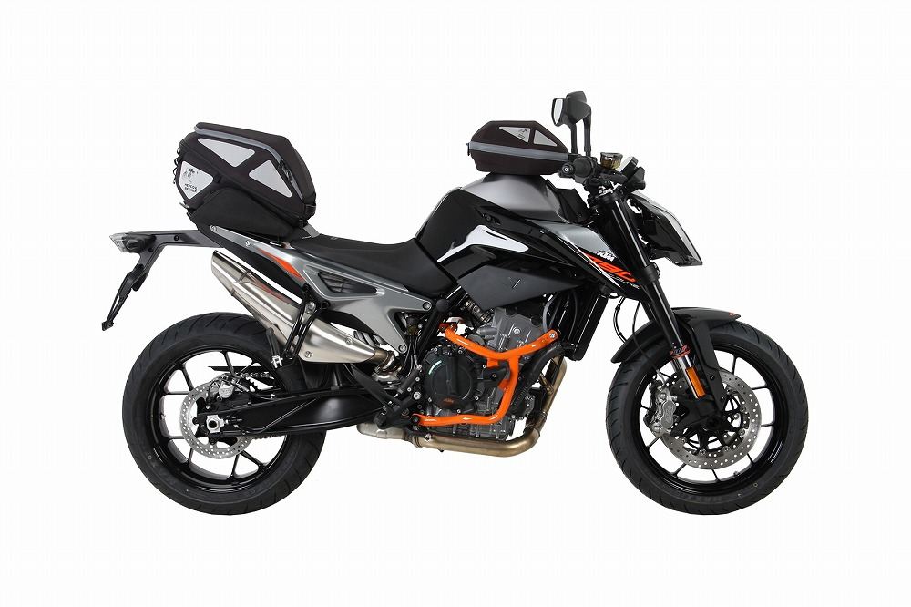 リアバッグ ベーシックアダプタ付 ROYSTER/ロイスター ブラック/グレー 17-19L