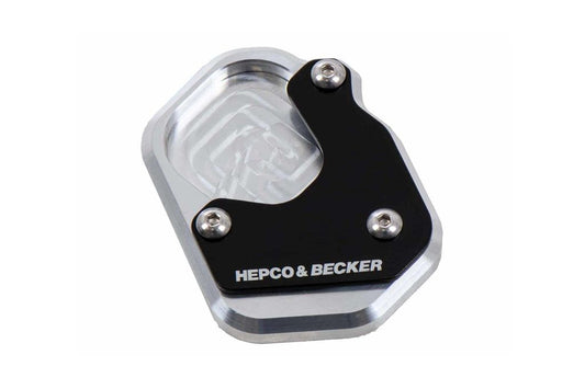 サイドスタンド エンラージメント シルバー/ブラック V85 TT