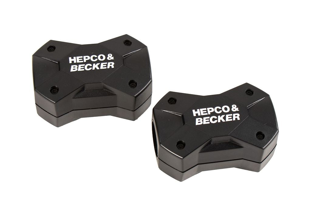 スライドパッド エンジン/タンクガード用 ブラック 左右セット