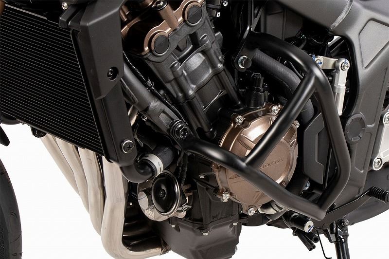 エンジンガード ソリッド ブラック CB650R