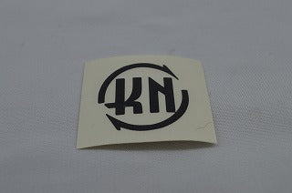 携帯サイズ ステッカー ブラック 中 1枚入