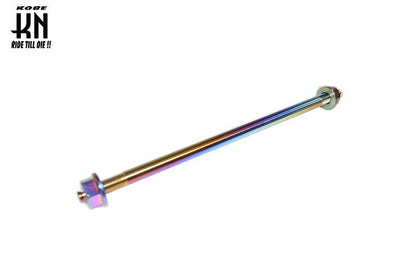 NCY ステンレス アクスルシャフト チタンルック アドレスV125