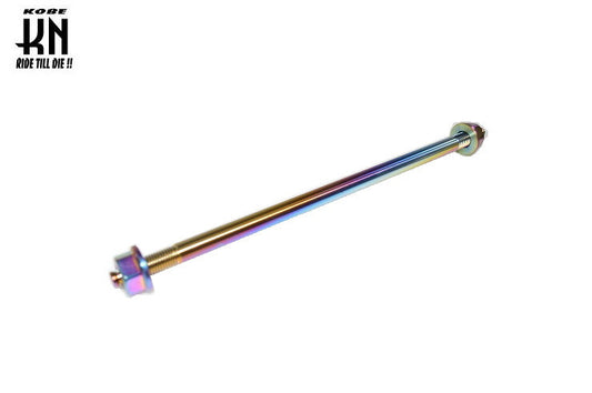 NCY ステンレス アクスルシャフト チタンルック アドレスV125