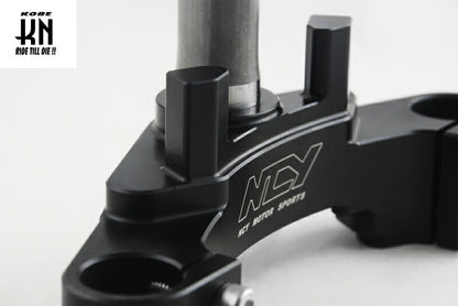 NCY アルミステアリングステム ブラック ズーマー