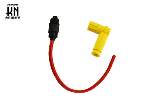 NCY Universal Silicone Spark Plug Cap & Cord 90 Degrees