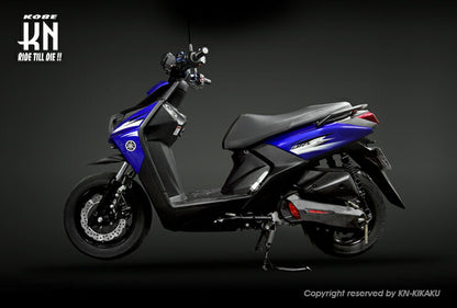 KOSO軽量クランクケースカバー レッド シグナスX 4・5型/BW'S R/125 2型