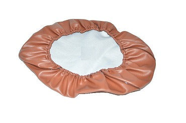 2-Way Seat Cover, Slip-On Type, Brown/Brown Piping, Gyro X / TD01