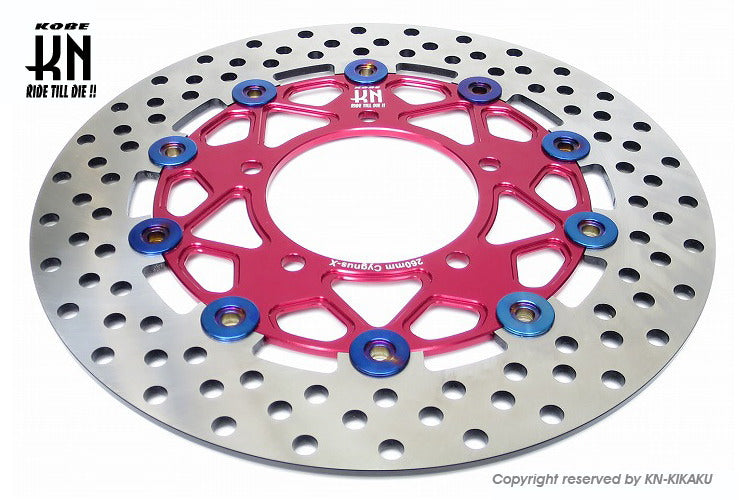 ビッグローター タイプ8 レッド 260mm シグナスX BW'S125