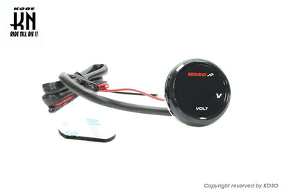 KOSO i-Gearメーター電圧計 レッド表示