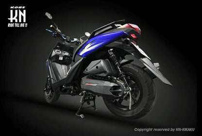 KOSO軽量クランクケースカバー ブルー シグナスX 4・5型/BW'S R/125 2型