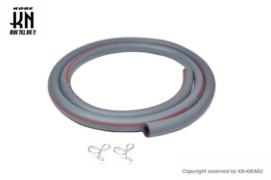 燃料ホース ホースクリップ付 内径φ6mm/外径10mm/長さ1000mm