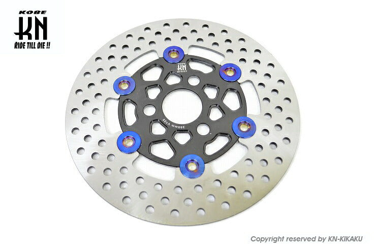 ビッグローター200mm DISK単品 タイプ5 ブラック アドレスV125