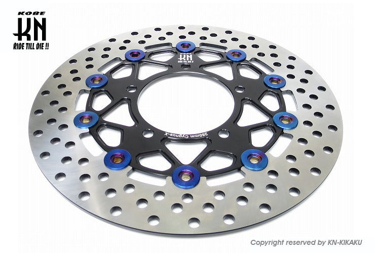 ビッグローター タイプ8 ブラック 260mm シグナスX BW'S125