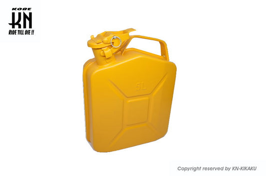 ガソリンタンク マットオレンジ 5リットル缶