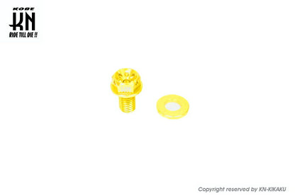 アルミCNCミッションドレンボルト ゴールド ヤマハ車両系