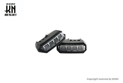 KOSO フロントLEDウインカー オレンジ BW'S125 2型/BW'S R