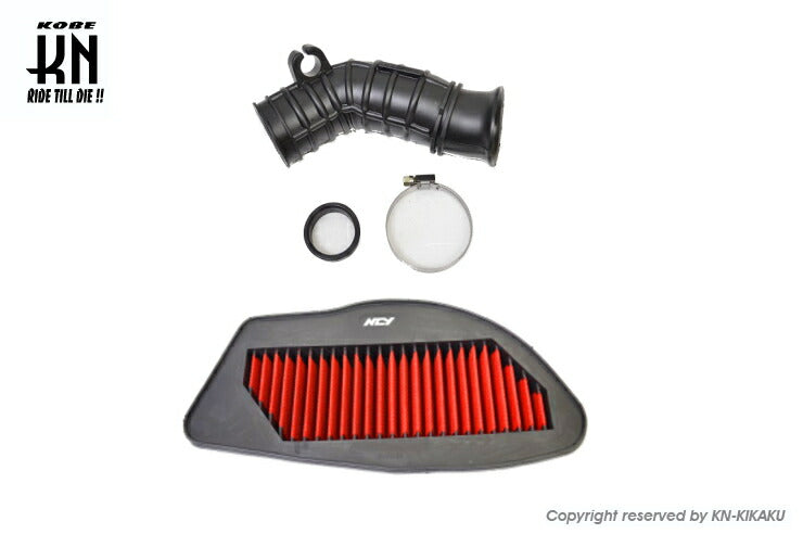 NCY BIGサイズインテークパイプ\U0026ハイフローエアフィルター シグナスX1/2/3型