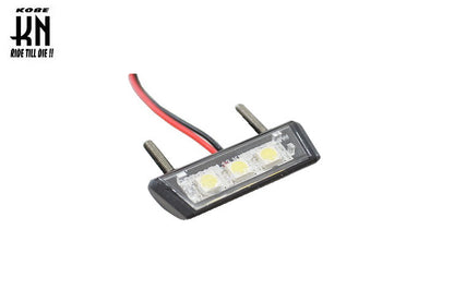 KOSO ライセンスプレートLEDライト\U0026汎用ステー 汎用 DC12V車用
