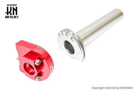 NCY アルミCNCハイスロットル レッド アドレスV125