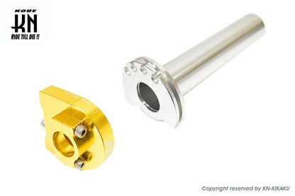 NCY アルミCNCハイスロットル ゴールド アドレスV125