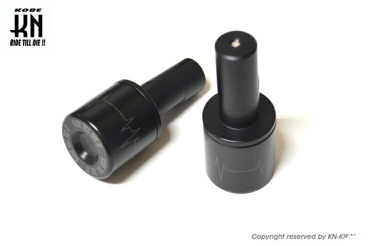 チャンピオンバーエンド RAPTOR BAR END マットブラック 汎用