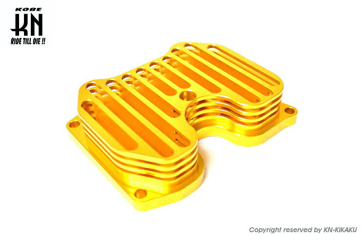 KN ビレットヘッドカバー ゴールド マジェスティS SMAX フォース