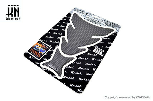 タンクパッド KEITI 2ピースタイプ カーボンルック 汎用