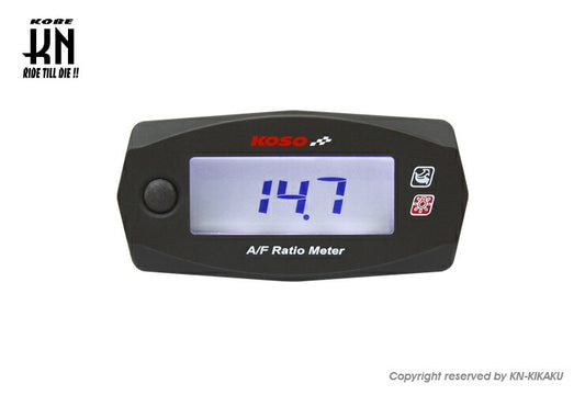 KOSO Mini4 デジタル空燃比計 ナローバンドタイプ 汎用簡易型空燃比計 汎用 DC12V車専用