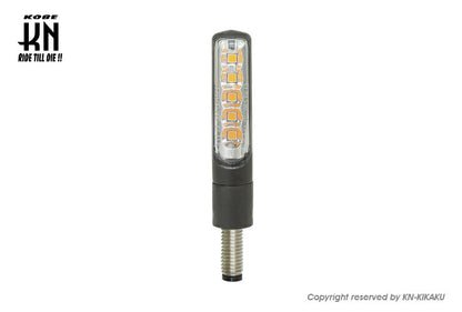 KOSO Sequential LED Turn Signals, Vehicle Inspection Compliant, Light Smoke, Universal