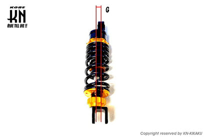 スーパーショック2 減衰調整付 ブルー 265mm
