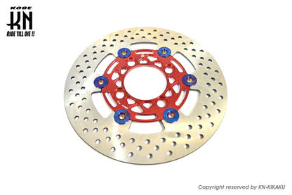 フローティングディスクローター レッド 220mm PCX125/150 ディオ110 SHモード グロム モンキー125