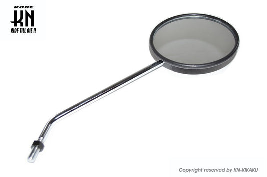 Round Mirror, Universal Left/Right, 8mm Reverse Thread, 1 pc.