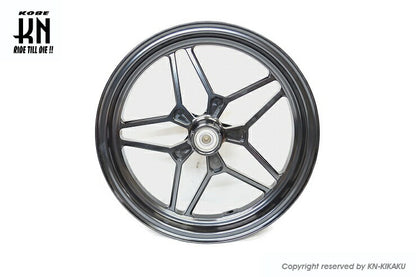 NCY Forged Aluminum Wheel Set, Front and Rear, Black, for Cygnus X, for Tires