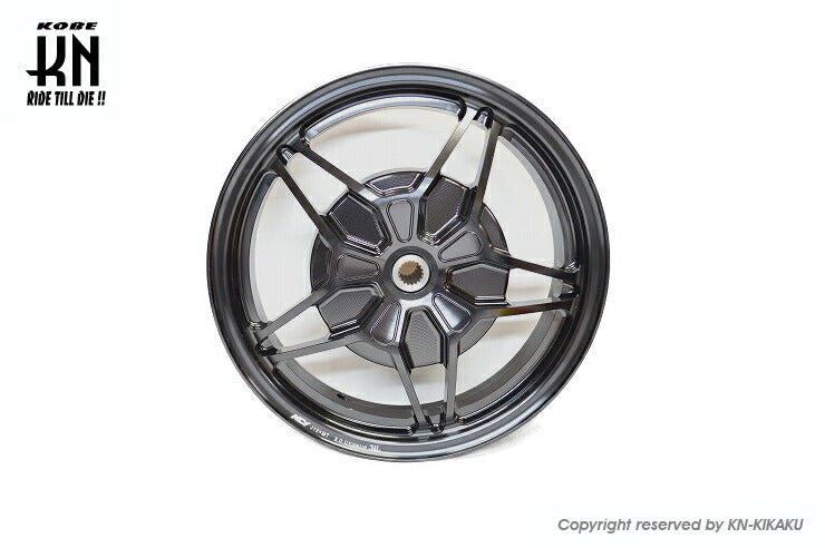 NCY Forged Aluminum Wheel Set, Front and Rear, Black, for Cygnus X, for Tires