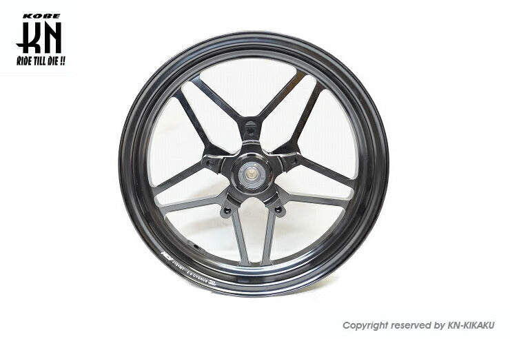 NCY Forged Aluminum Wheel Set, Front and Rear, Black, for Cygnus X, for Tires