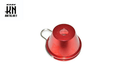 汎用アクスルスライダー ファンネルタイプ レッド 12mm