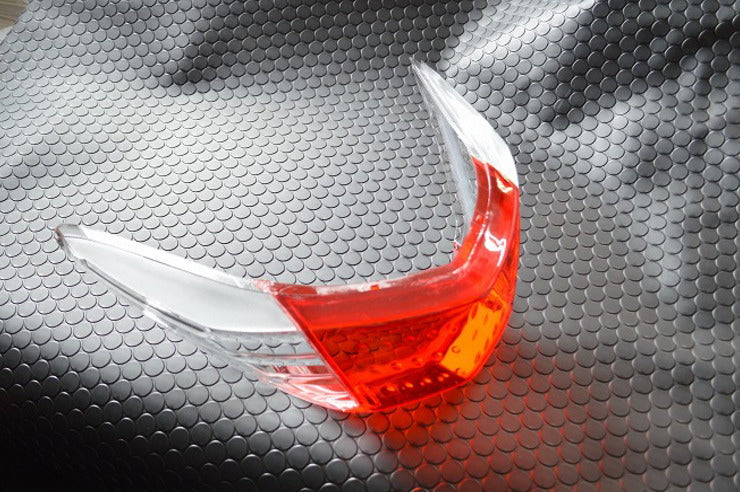 テール\U0026ウインカーレンズ レッド+クリアー シグナスX2型専用