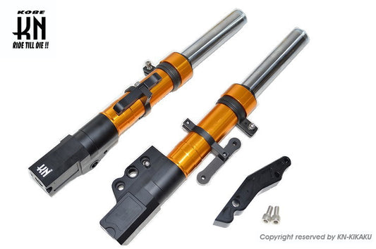 スーパーフロントフォーク ゴールド シグナスX 4/5型 260mm/4potキャリパー