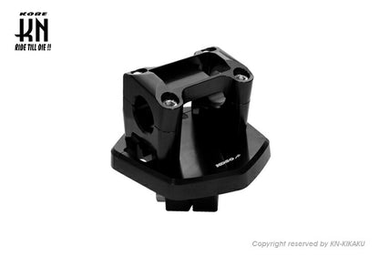 KOSO CNCハンドルポスト マットブラック フォース155